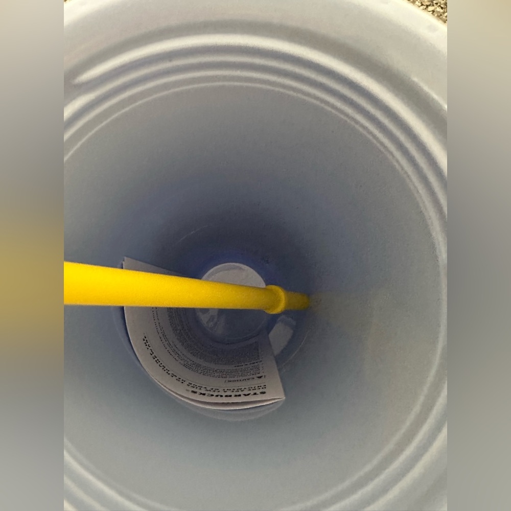 Starbucks Blue‎ and Yellow Tumbler - Picture 5 of 5